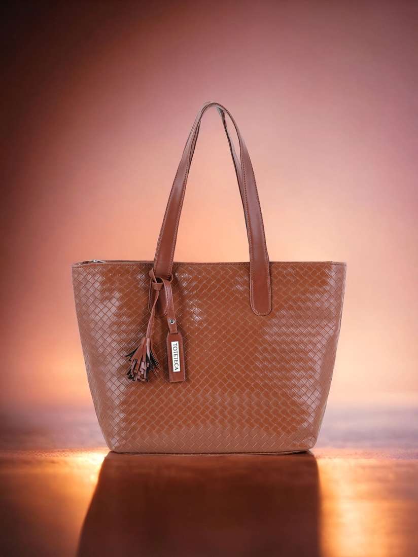 Buy Toteteca Textured Structured Shoulder Bag Handbags for Women 23625746 Myntra
