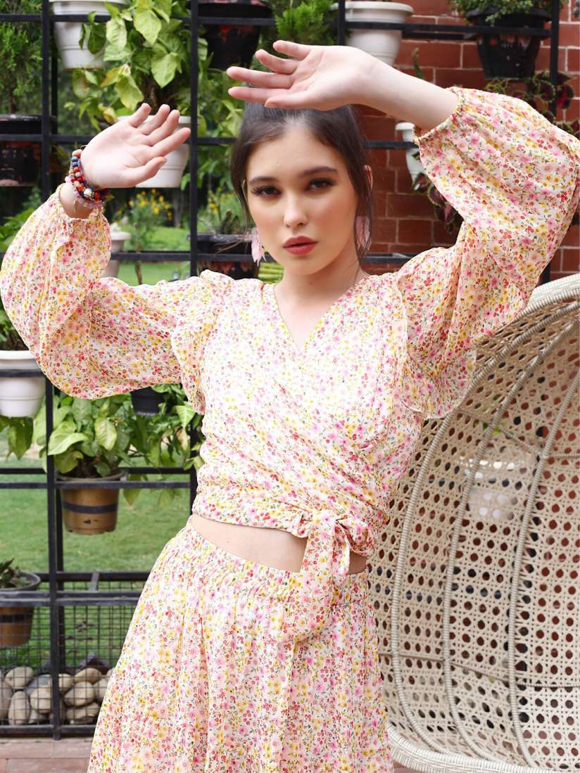 Crop top dress myntra outlet