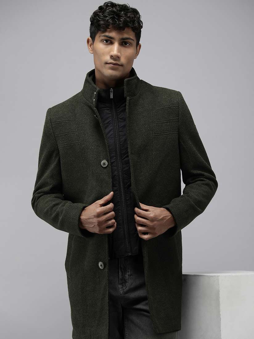 THE RERACS　LIGHT MELTON HIGH NECK COAT THE RERACS : HIGH NECK COAT & HARRINGTON JKT | Unlimited