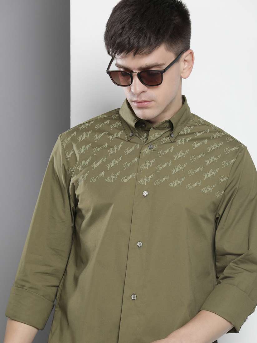Tommy hilfiger shirts myntra on sale