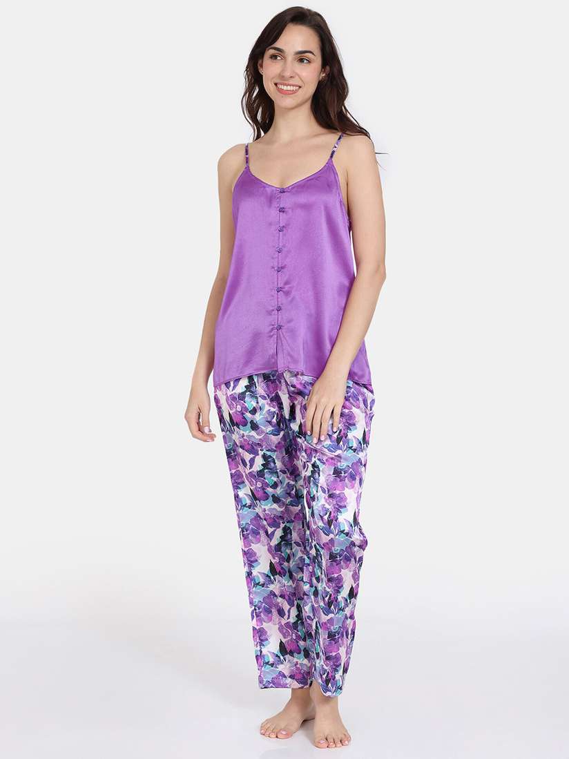Zivame Night Suit Myntra Zivame Floral Printed Shoulder Straps