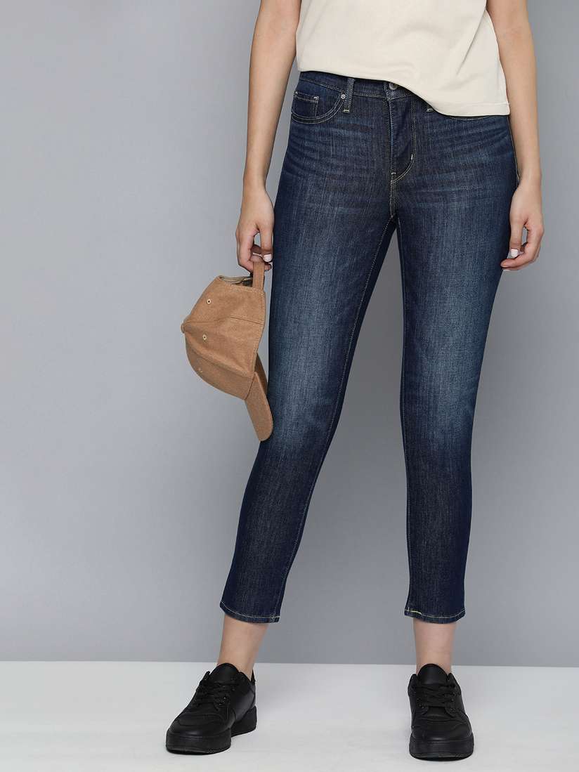 Buy Levis Women 311 Skinny Fit Light Fade Stretchable Mid-Rise