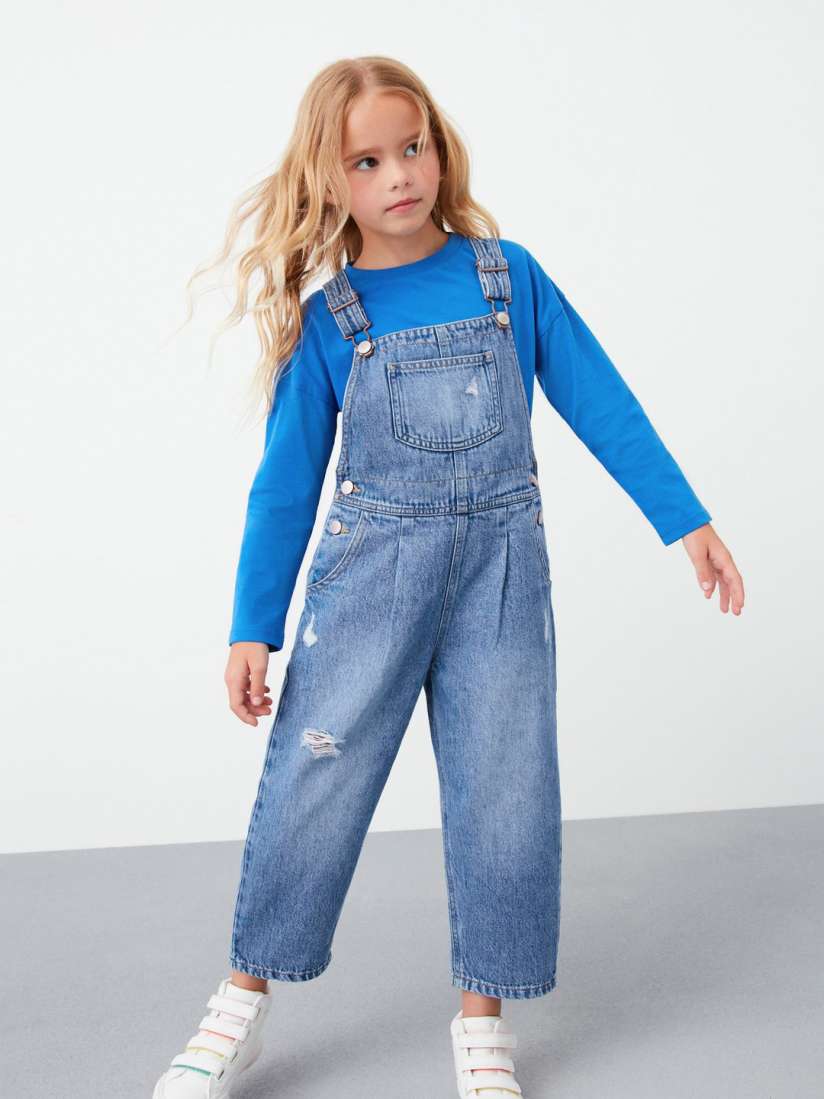 Next ladies denim dungarees online