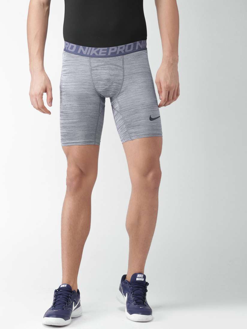 Buy Nike Men Grey Pro Tights Tights for Men 2364312 Myntra