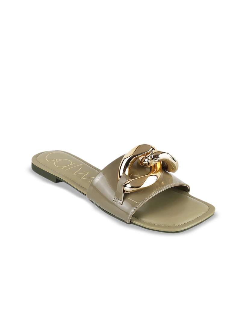 Catwalk open toe flats top