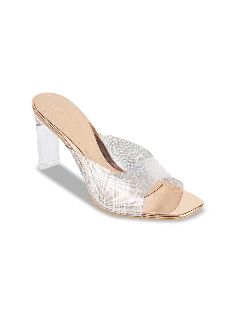 Buy Catwalk Embellished Open Toe Slim Heels Heels for Women 23648864 Myntra