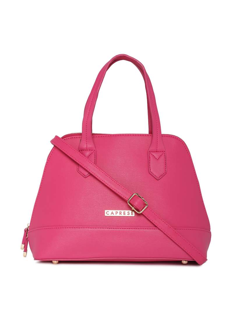 Caprese pink solid handheld bag deals