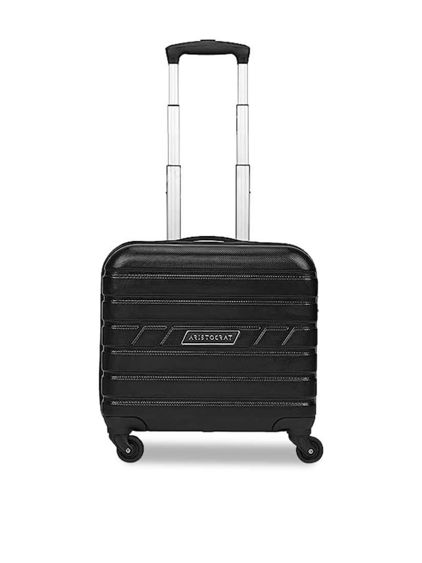 Buy Aristocrat Textured Hard Sided Cabin Trolley Bag Trolley Bag for Unisex 23662454 Myntra