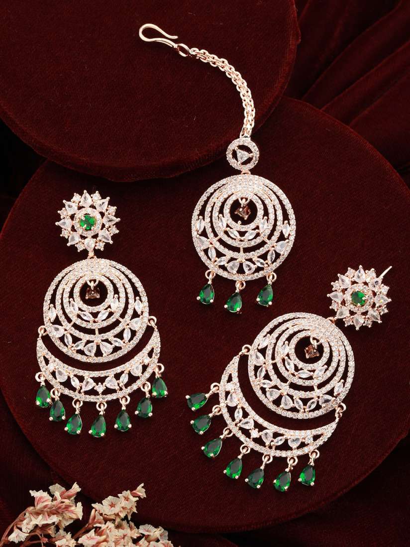 Maang tikka on myntra shop