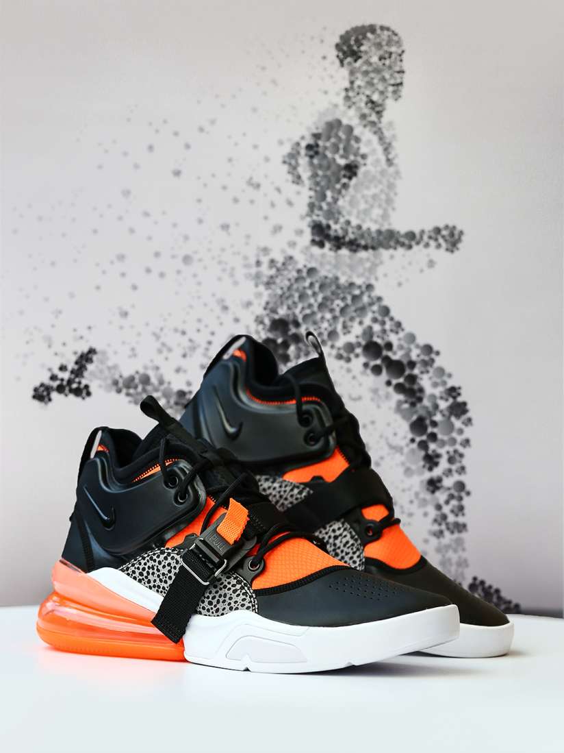 Air force 270 black and orange hot sale
