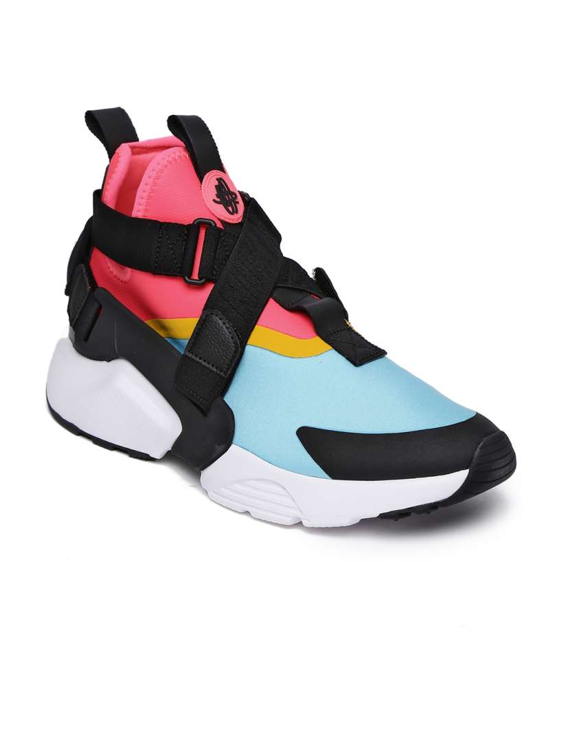 Buy Nike Women Multicoloured Colourblocked AIR HUARACHE CITY Textile Mid Top Sneakers Casual Shoes for Women 2367224 Myntra