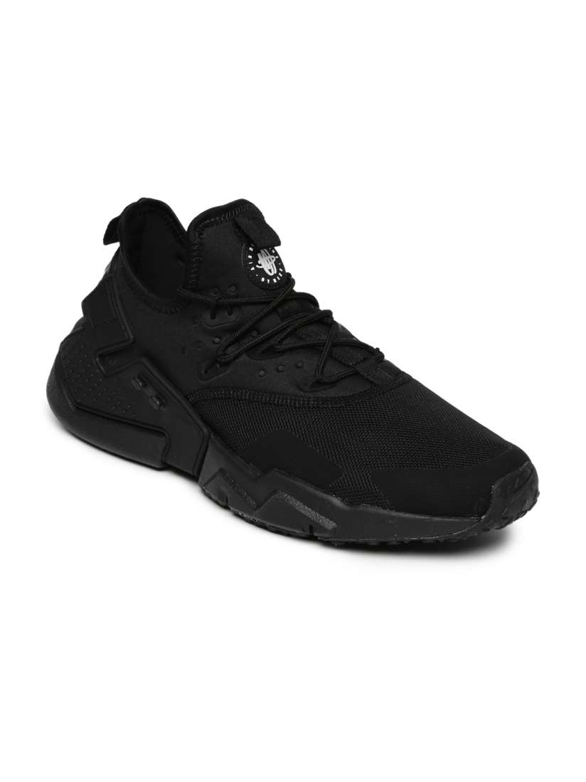 Buy Nike Men Black Solid Textile AIR HUARACHE DRIFT Mid Top Sneakers Casual Shoes for Men 2367225 Myntra