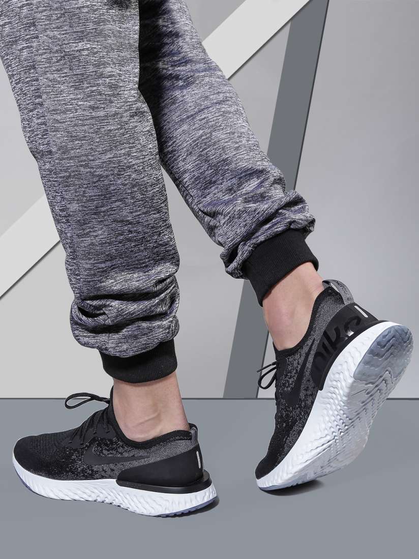 Buy Nike Men Black EPIC REACT FLYKNIT Running Shoes Sports Shoes for Men 2367235 Myntra