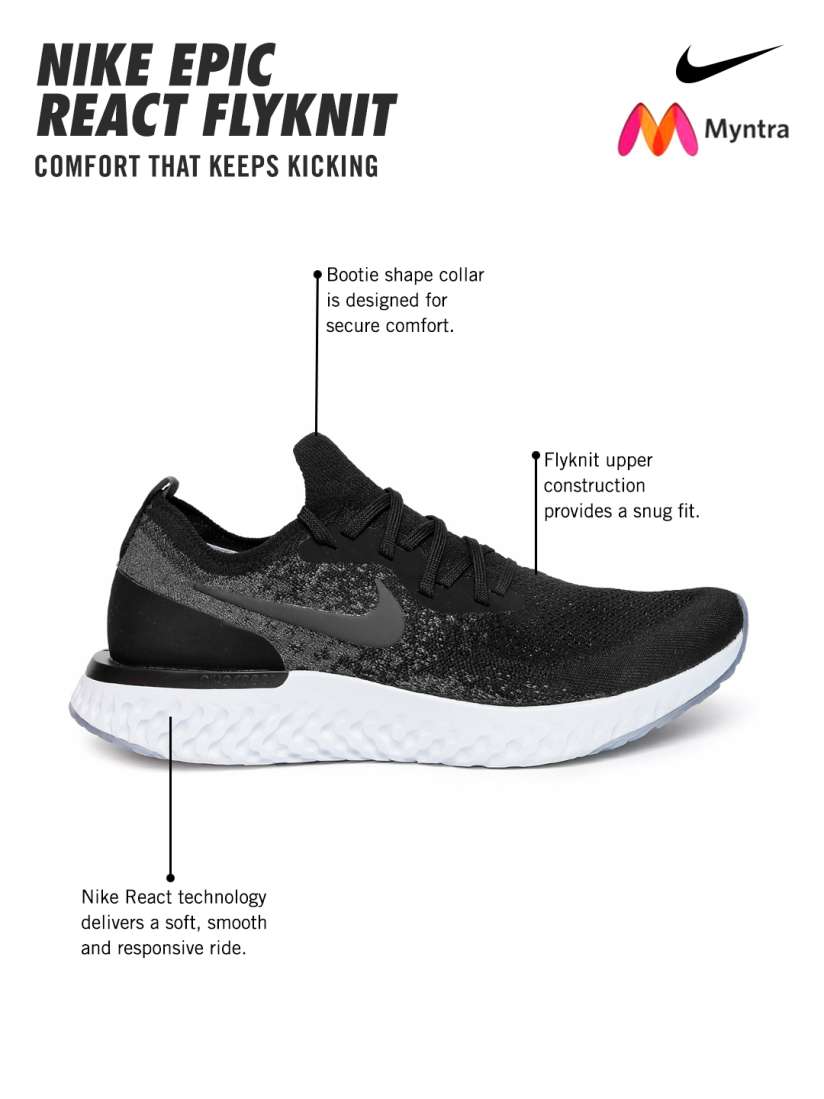 Nike epic react ladies black top