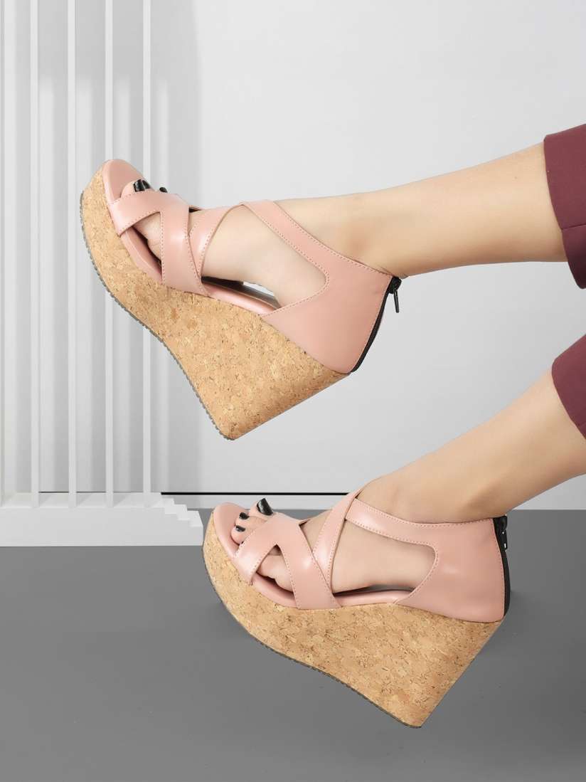 Wedges online myntra cheap