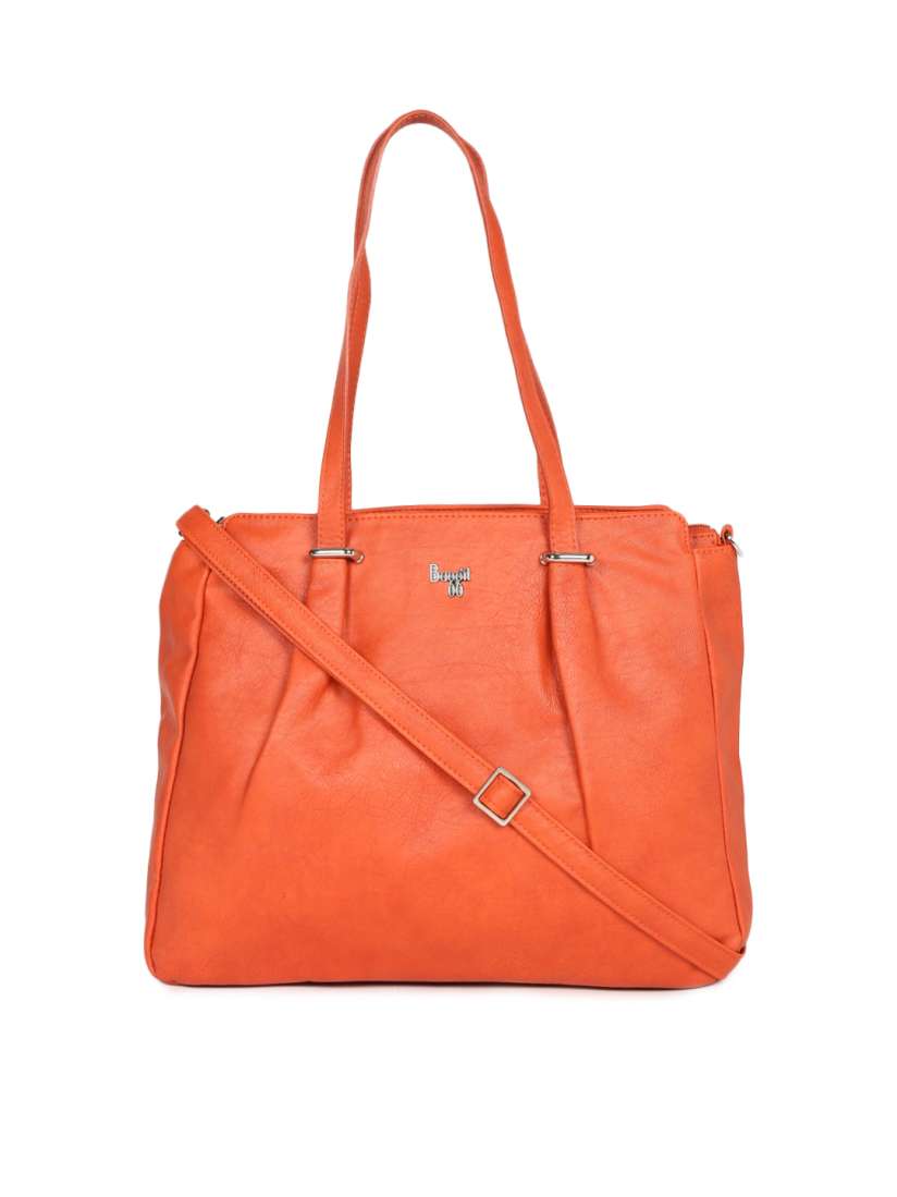 Buy Baggit Orange Solid Shoulder Bag Handbags for Women 2368417 Myntra