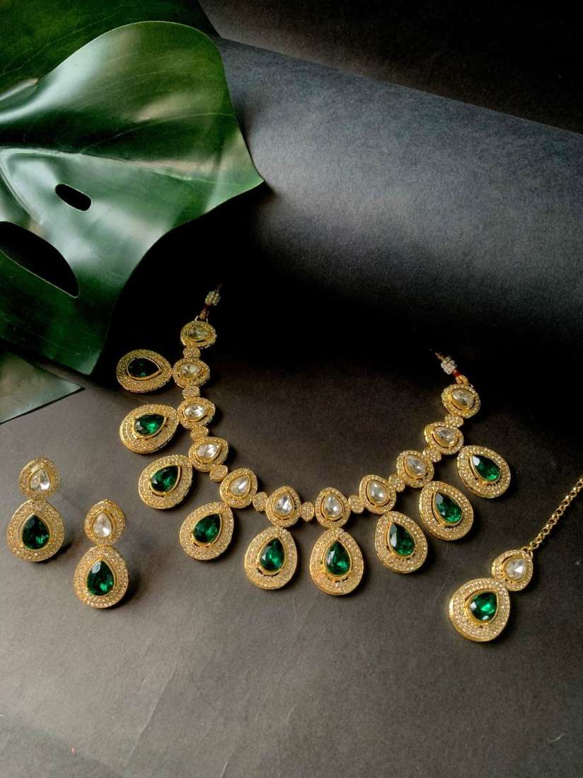 Jewellery set in myntra on sale