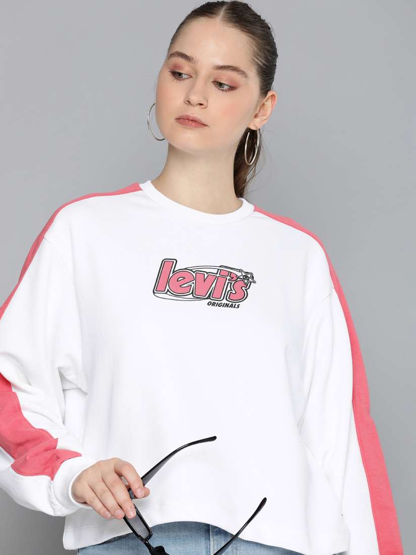 Buy Levis Women Printed Sweatshirt Sweatshirts for Women 23687226 Myntra