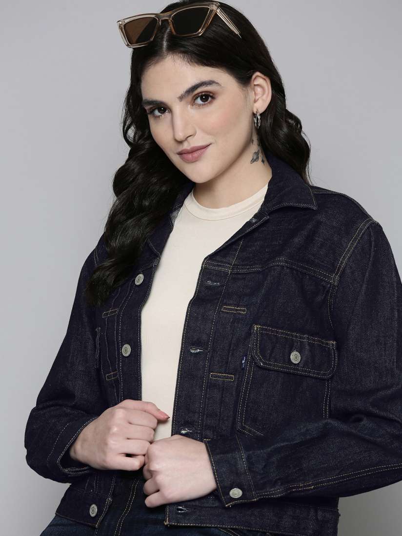 Levis denim jacket womens sale shop