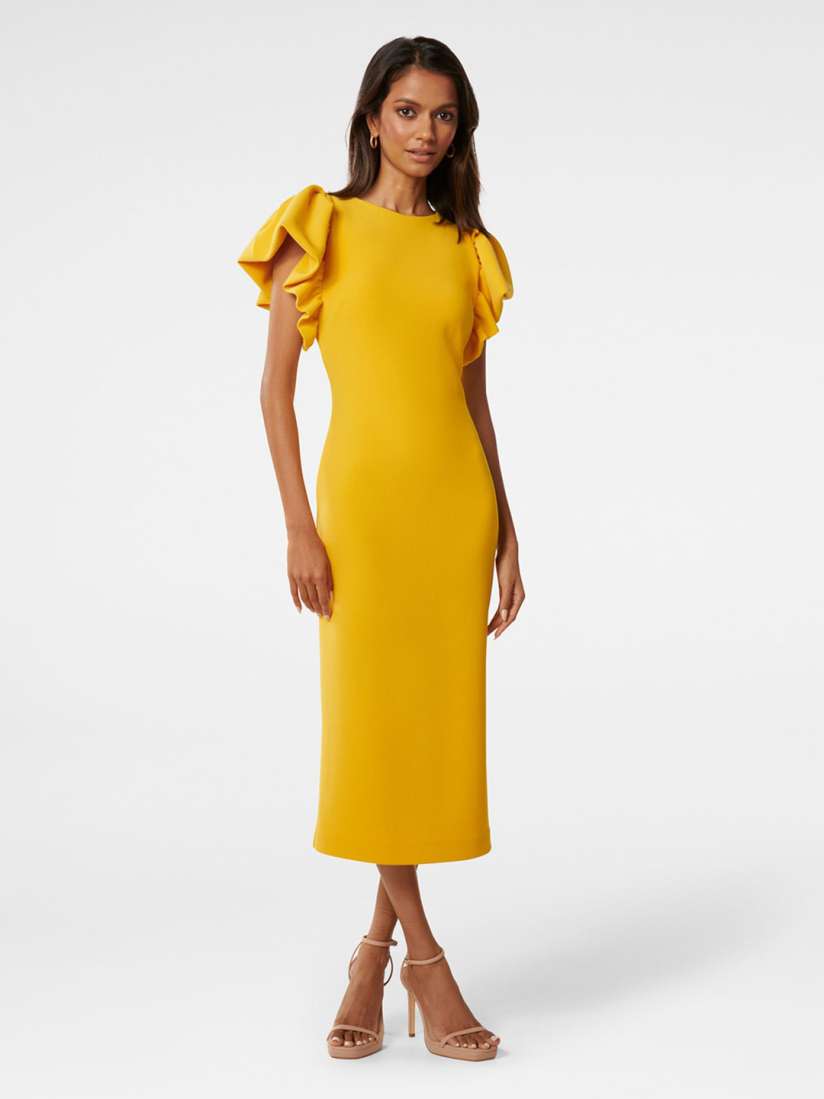 Yellow dress forever new online