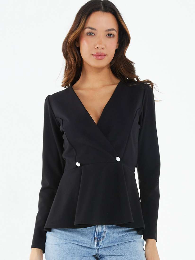 Quiz peplum top online