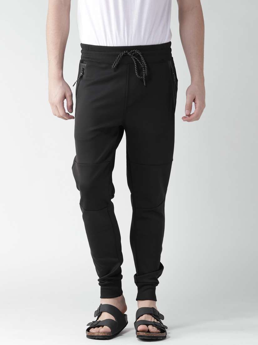 Forever 21 black joggers shop