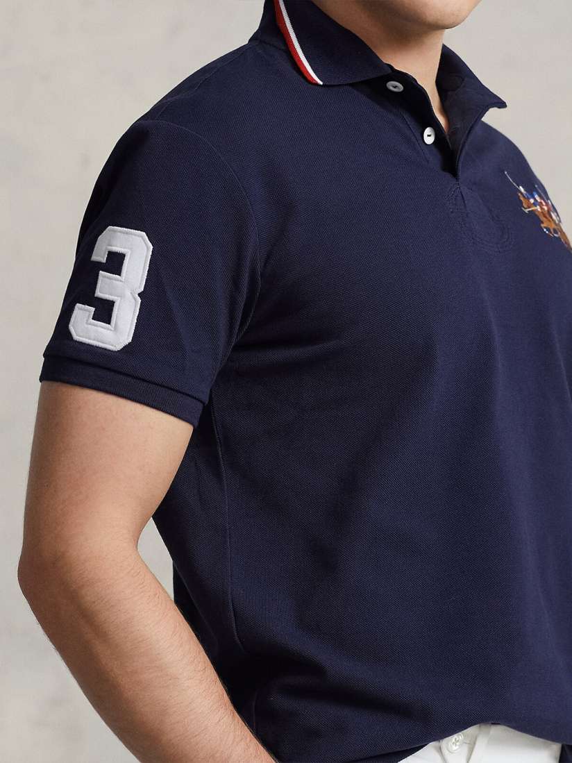 Ralph lauren tipped polo shirt best sale
