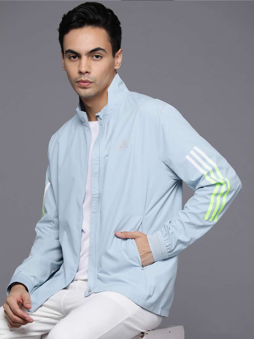 Adidas reflective running jacket cheap