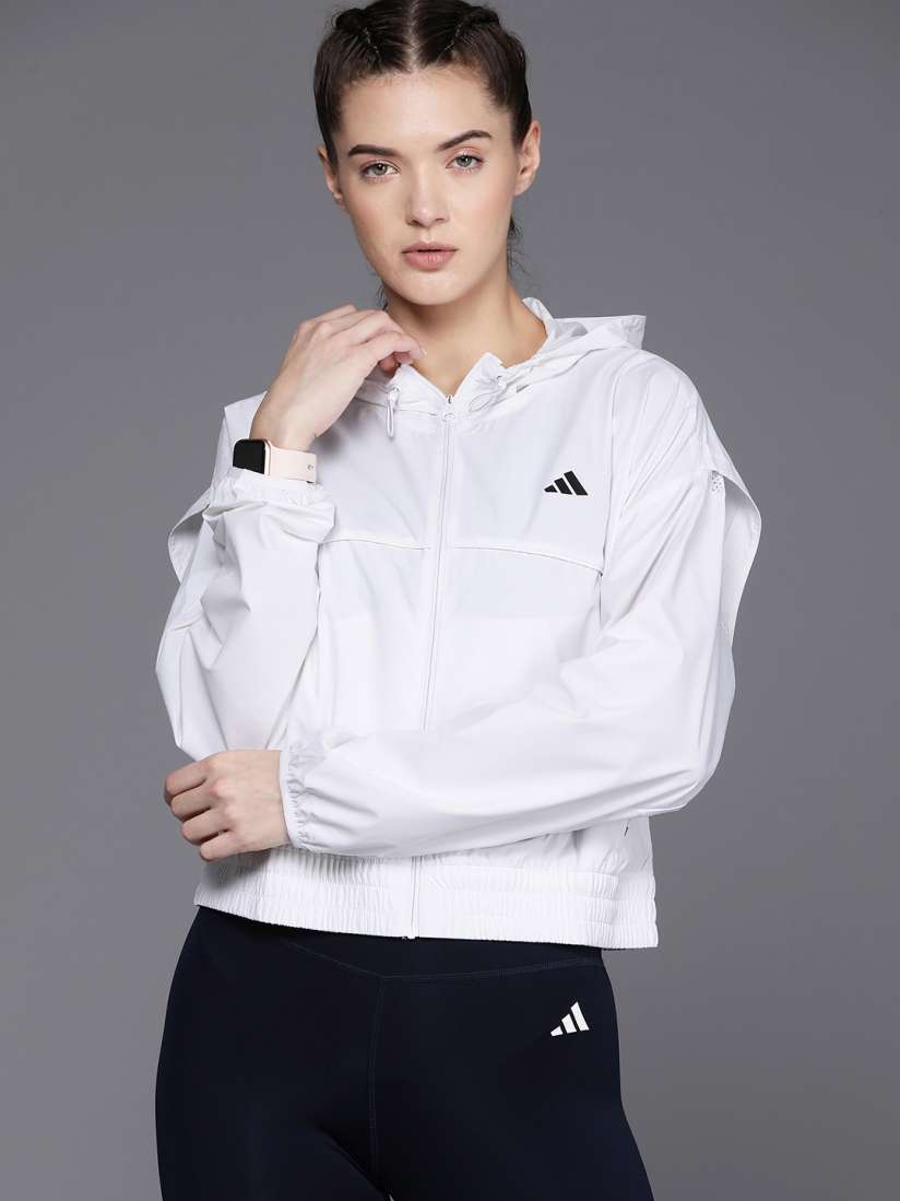 Adidas women windbreaker top
