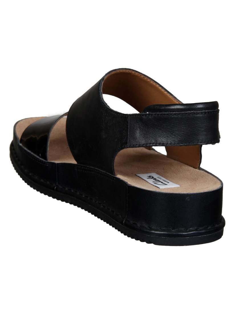 Buy Clarks Women Black Comfort Sandals Flats for Women 2370065 Myntra