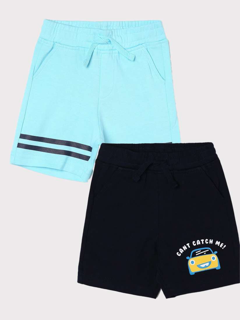 Buy Juniors by Lifestyle Pack Of 2 Boys Cotton Shorts Shorts for Boys 23707764 Myntra