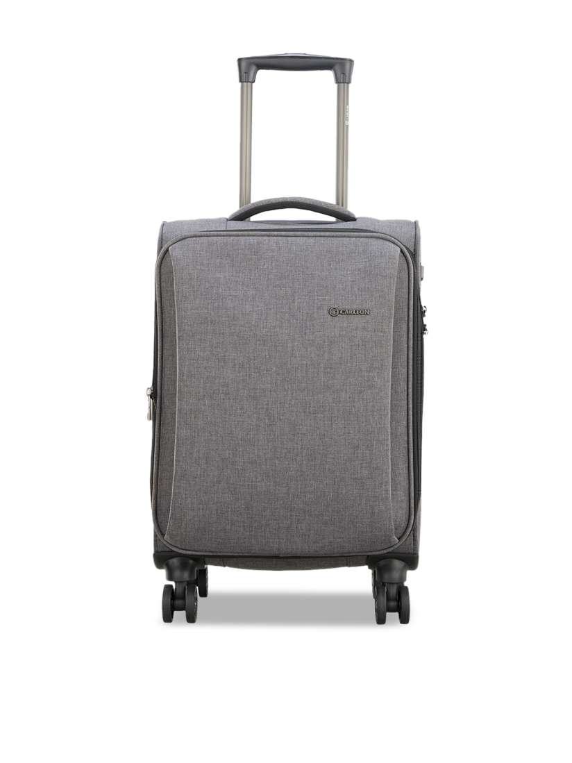 Buy CARLTON Soft Sided 360 Degree Rotation Cabin Trolley Suitcase Trolley Bag for Unisex 23710398 Myntra