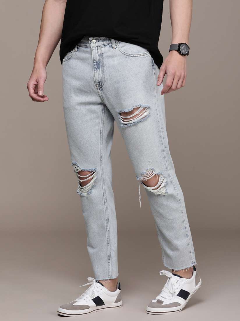 Calvin klein ripped jeans new arrivals