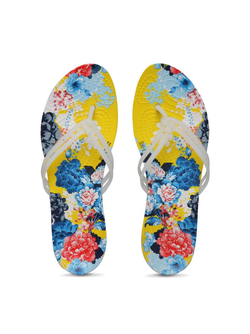 Buy Crocs Isabella Women Off White Colourblocked Slip On Sandals Flip Flops for Women 2371445 Myntra