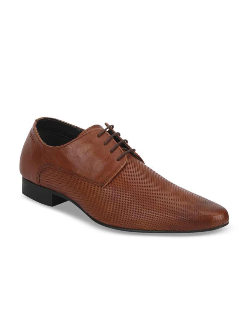 Buy Red Tape Men Brown Leather Formal Shoes Formal Shoes for Men 2371517 Myntra