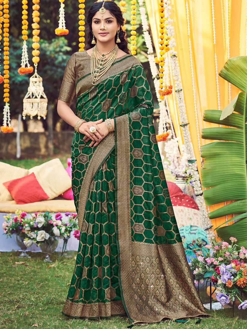 Organza banarasi sarees hot sale