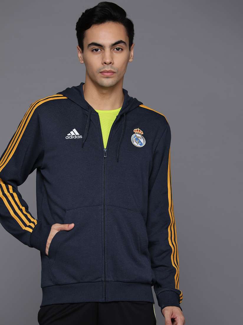 Real madrid zip hoodie online