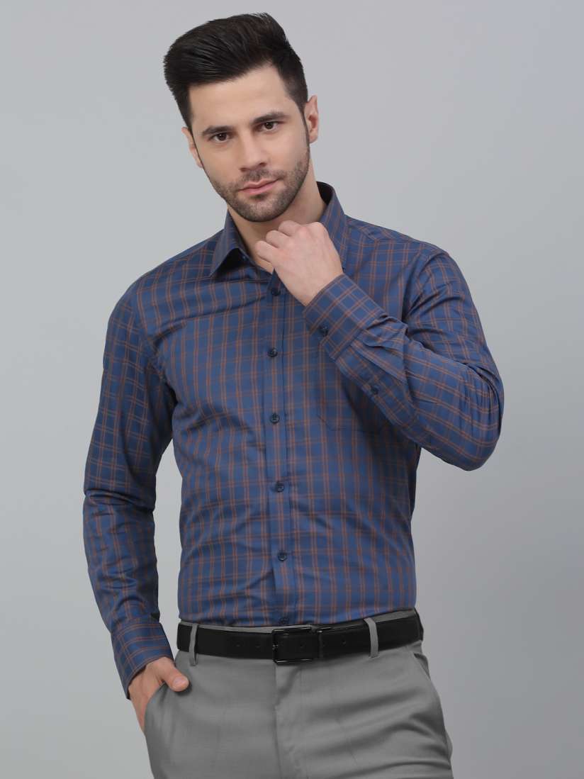 Buy LOUIS STITCH Checked Cotton Formal Shirt Shirts for Men 23722372 Myntra