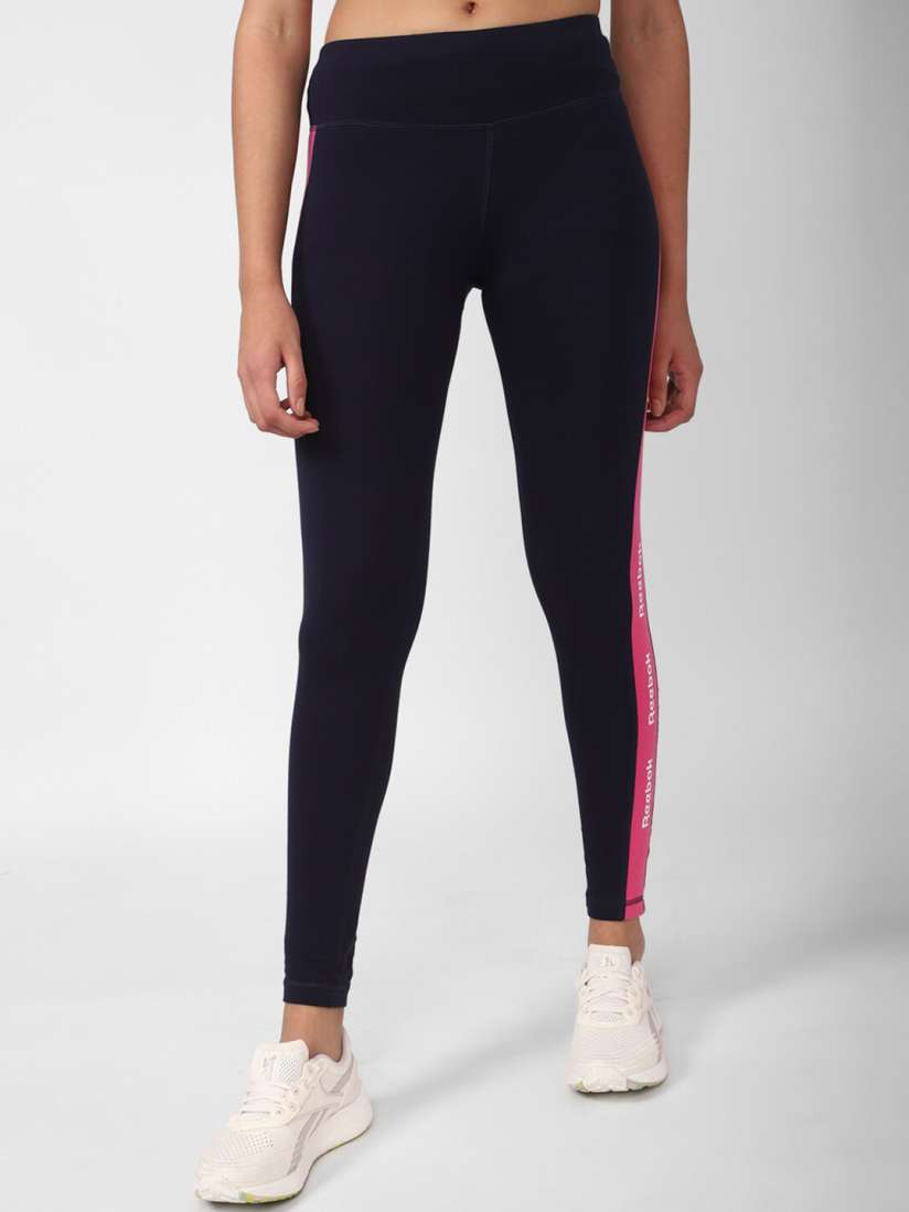 Buy Reebok Women Training Essentials Linear Logo Tights Tights for Women 23725348 Myntra