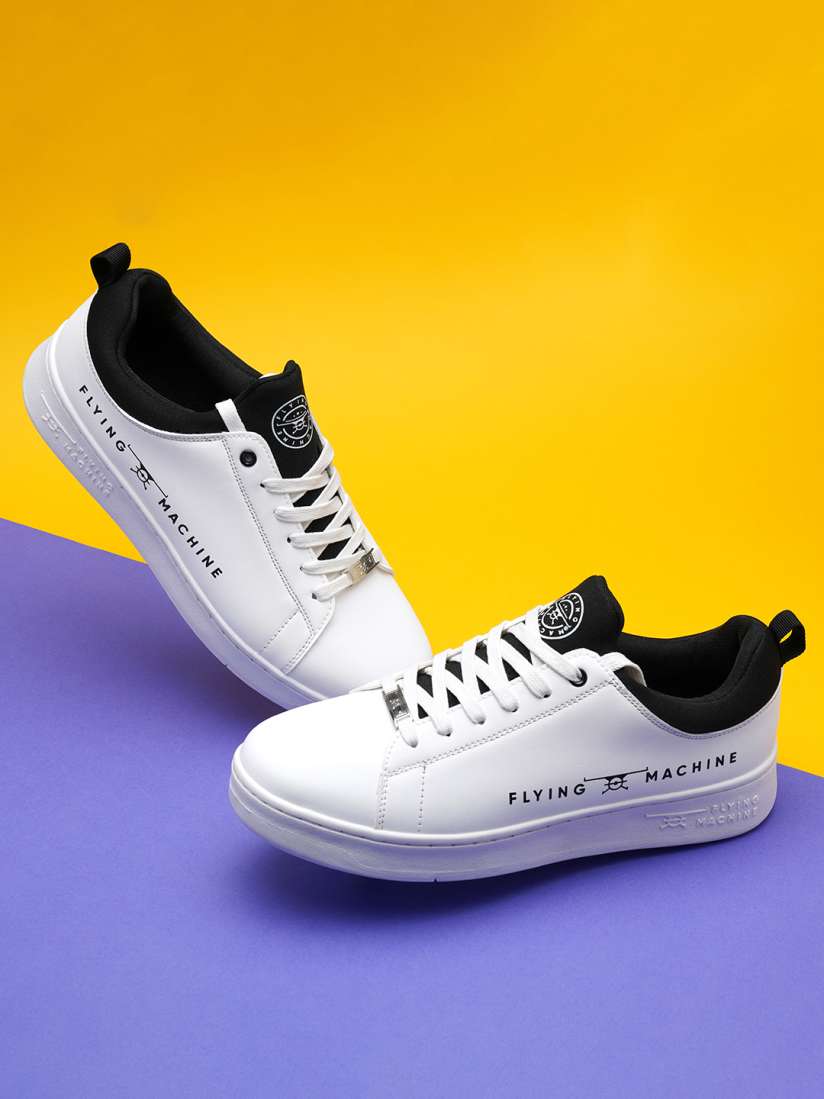 Buy Flying Machine Men RUDY Solid Sneakers Casual Shoes for Men 23725808 Myntra