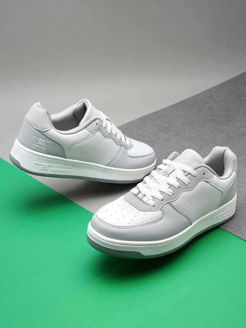 Buy Flying Machine Men OTIS Perforated Sneakers Casual Shoes for Men 23725830 Myntra