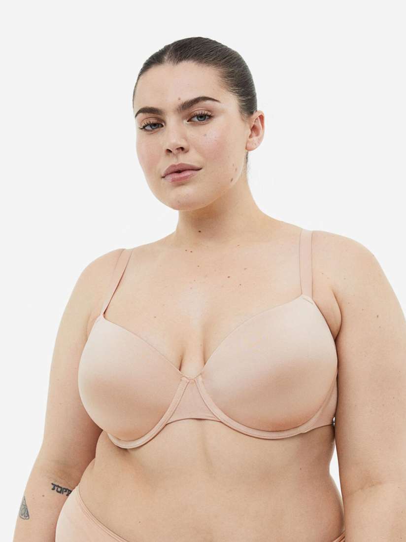 Buy H M Jersey Padded Underwired Bra Bra for Women 23726342 Myntra