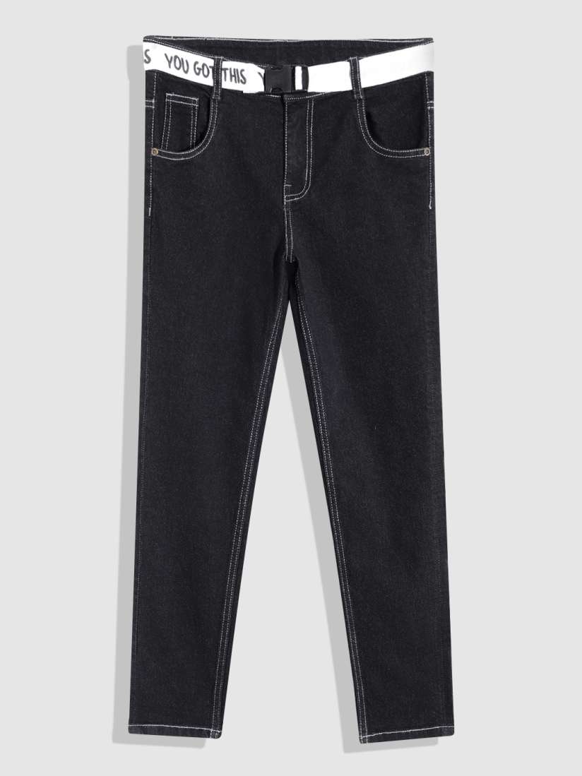 Buy YK Girls Slim Fit Stretchable Jeans Jeans for Girls 23728528 Myntra