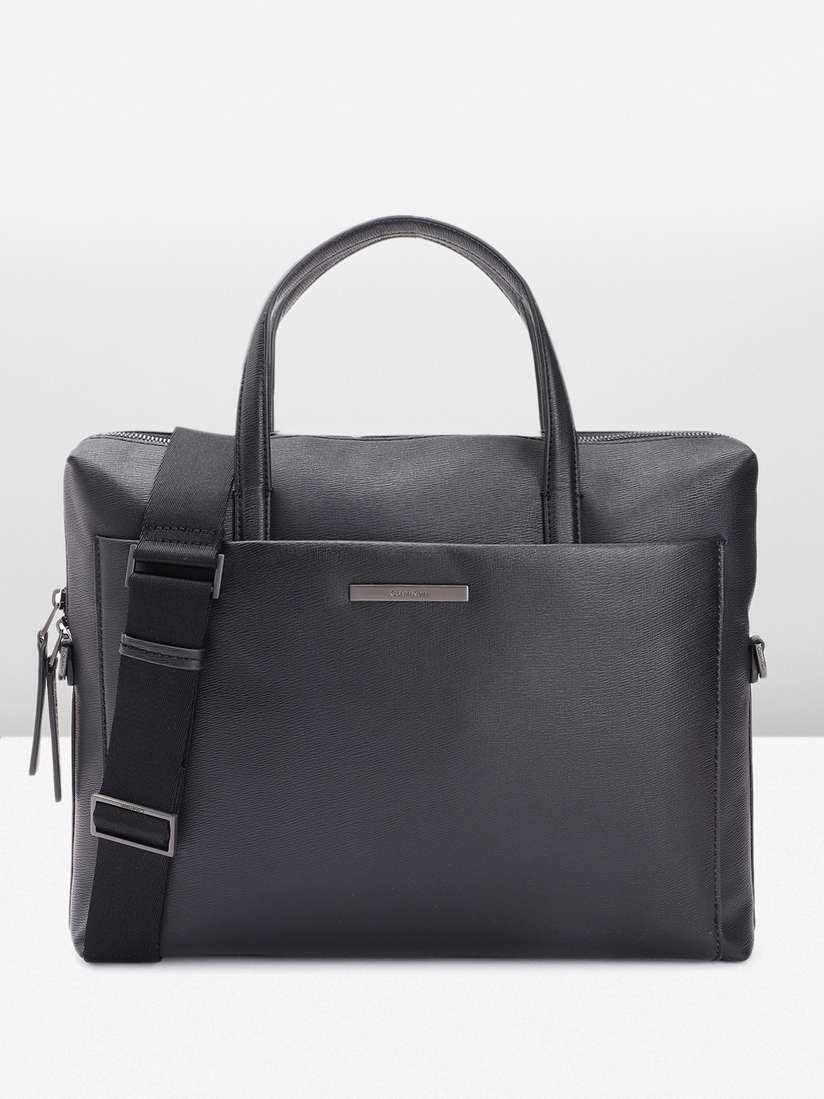 Farfetch Calvin Klein Leather Tote Calvin Klein Tasche