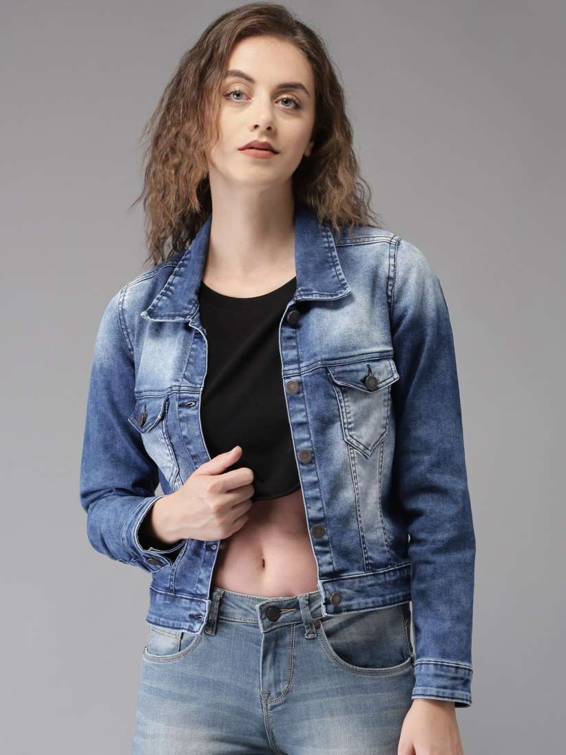Moda rapido denim jacket deals