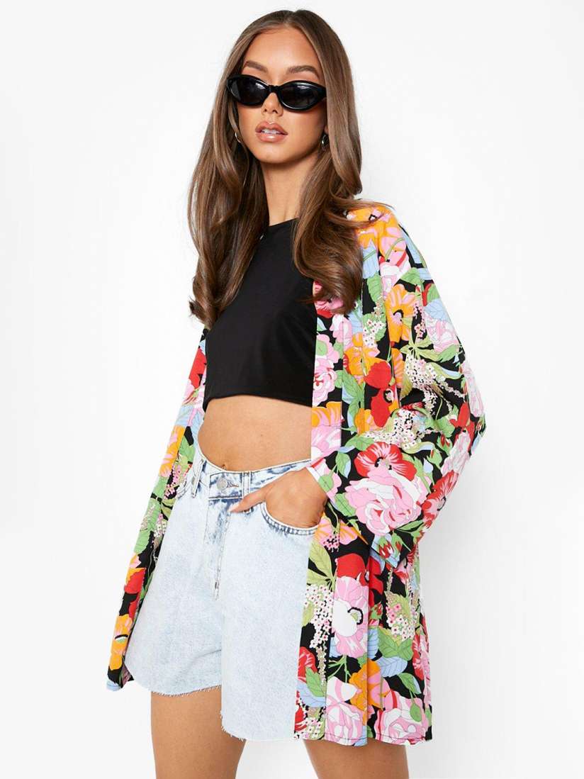 Boohoo shrug top
