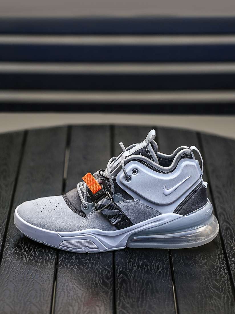 Buy Nike Men Grey Leather Air Force 270 Sneakers Casual Shoes for Men 2375663 Myntra