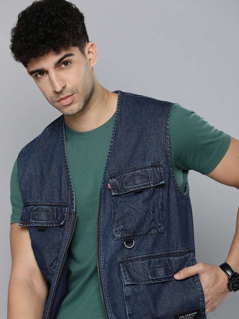 Jeans jacket myntra online