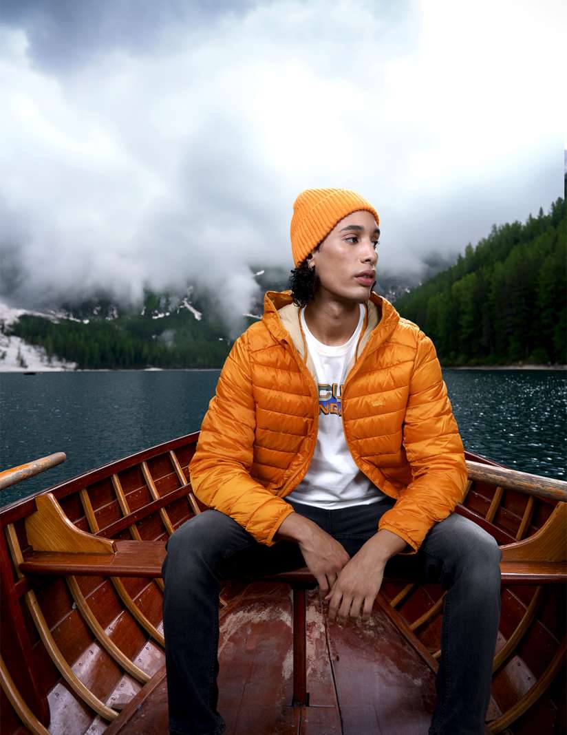 Buy Levis Solid Long Sleeves Hooded Padded Jacket Jackets for Men 23756796 Myntra