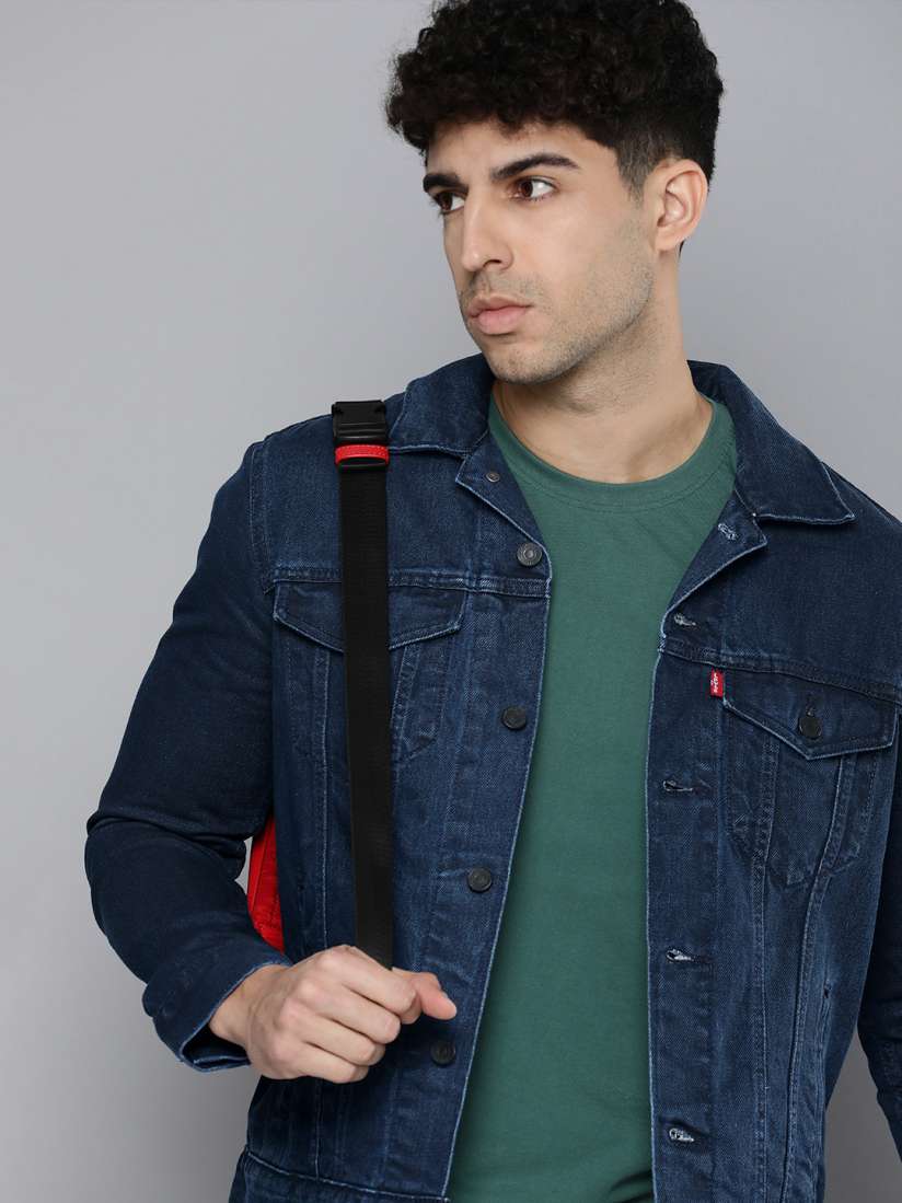 Levis denim jacket myntra clearance